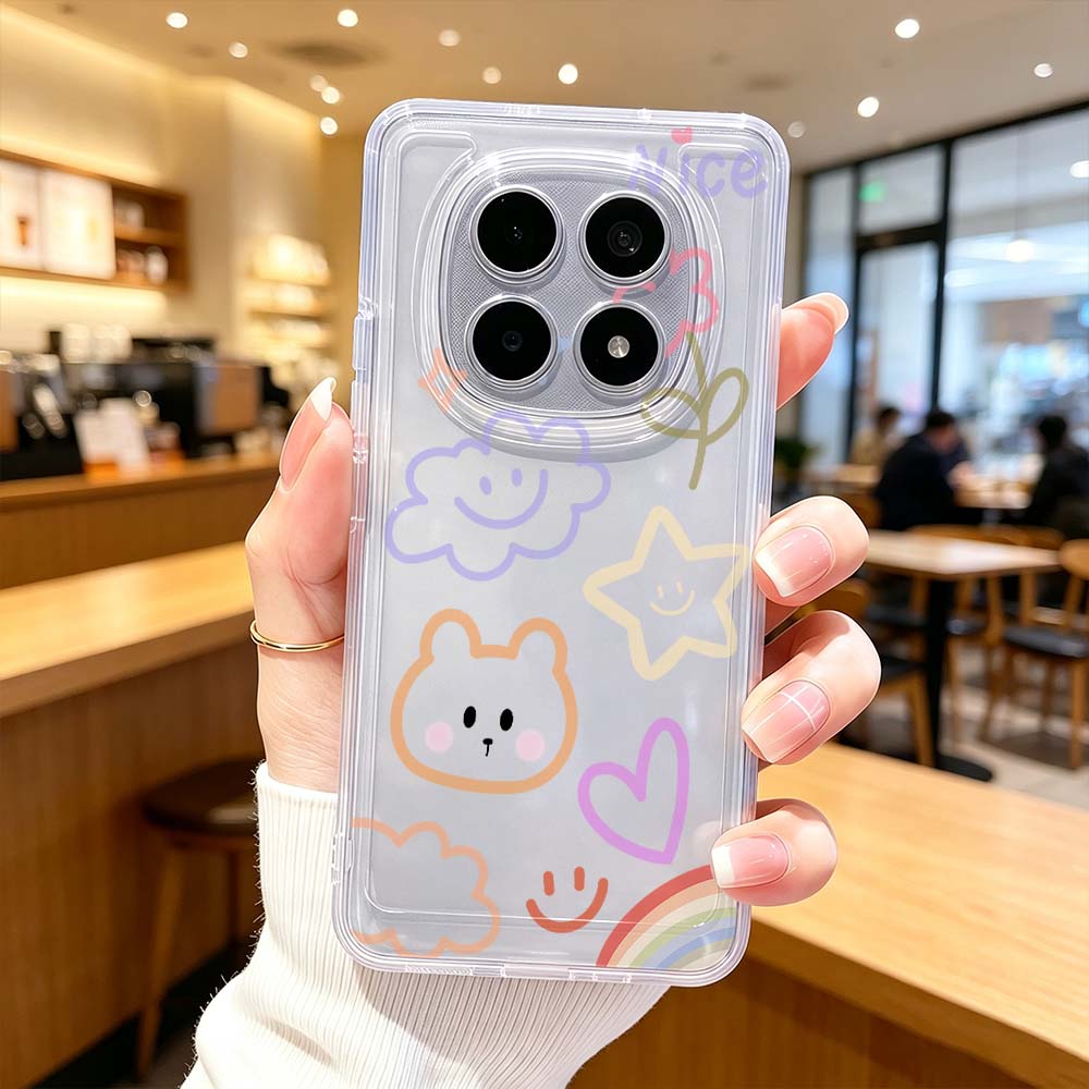 Xiaomi Poco X6 - Art Cloud Smile Phone Case For