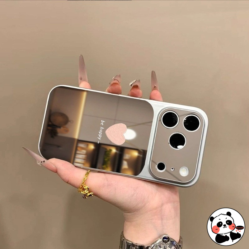Huawei Nova 12 - Love Heart Mirror Phone Case For