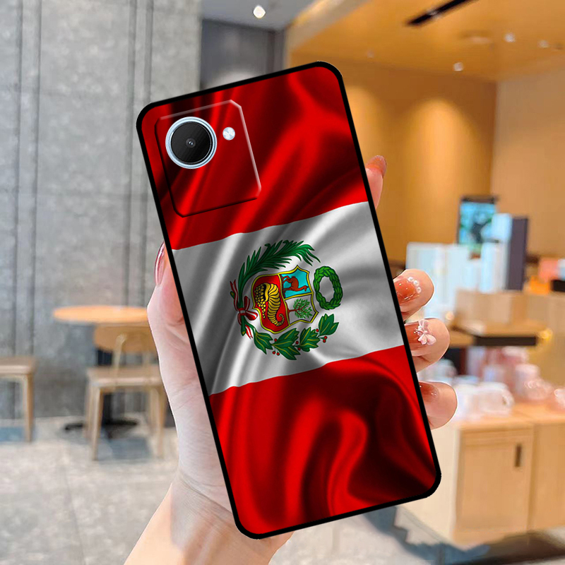 Peru Flag Case For Realme GT8  - Realme C67 评论和价格