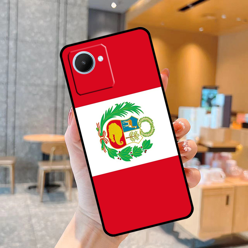 Peru Flag Case For Realme GT8  - Realme C67 评论和价格