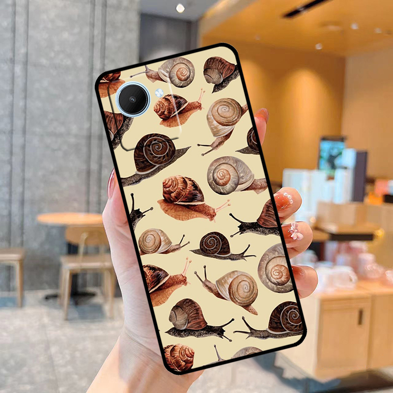 Cartoon Animal Snail Case For  - Realme C67 评论和价格