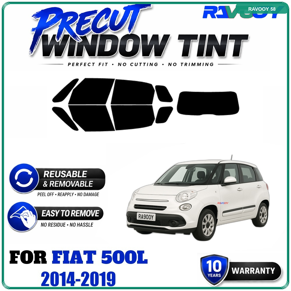 RAVOOY Precut Window Tint, Reu - Air Bubble Remover 评论和价格