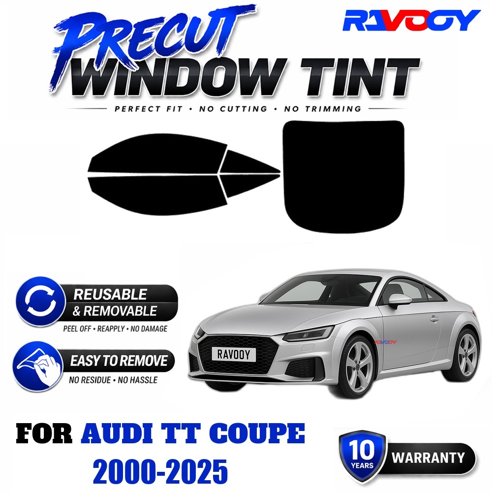 RAVOOY Precut Window Tint, Reu - Air Bubble Remover 评论和价格