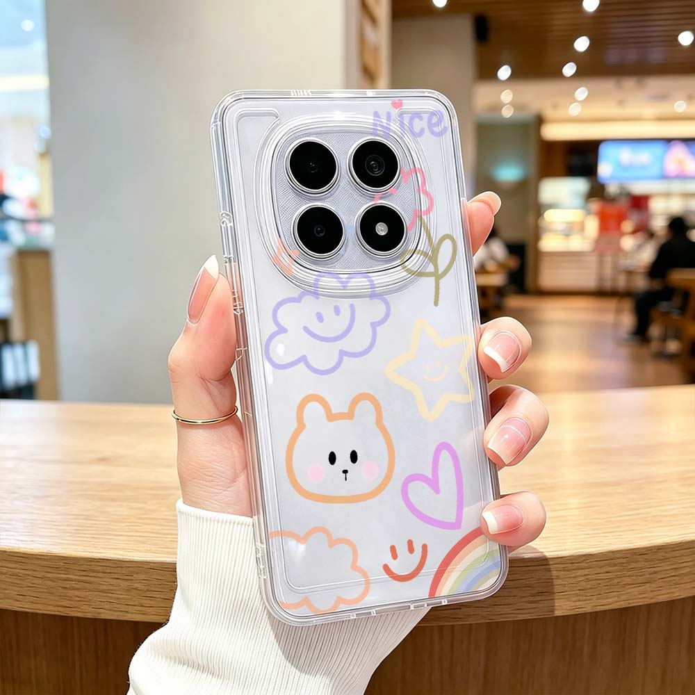 Art Cloud Smile Phone Case For - Xiaomi Poco X6 评论和价格