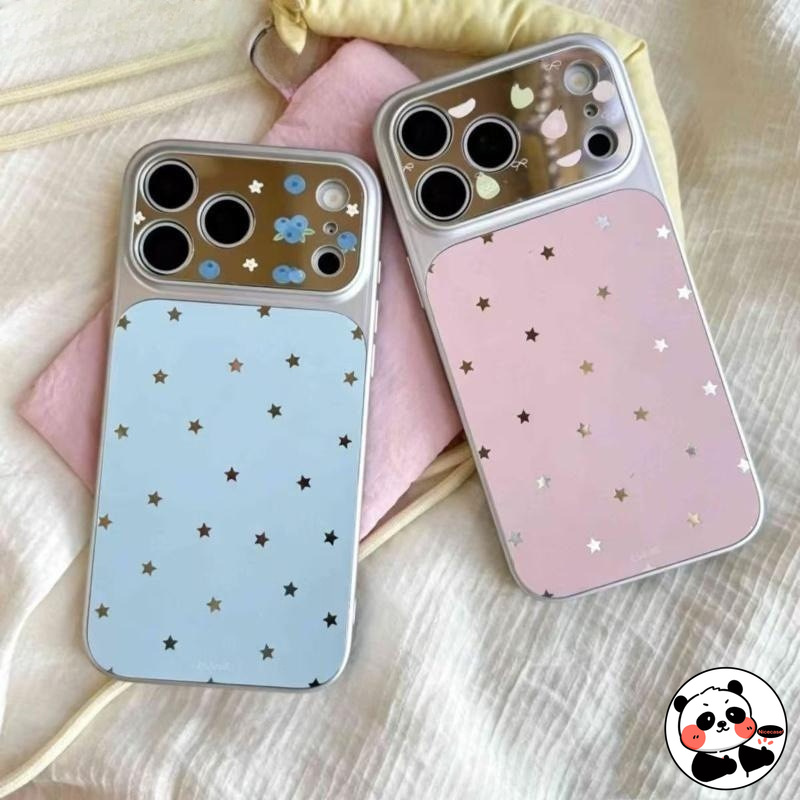 Hollow Stars Mirror Phone Case - Huawei Nova 12 评论和价格