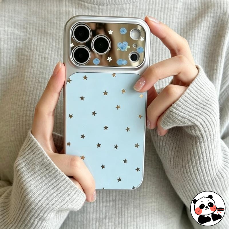 Hollow Stars Mirror Phone Case - Huawei Nova 12 评论和价格