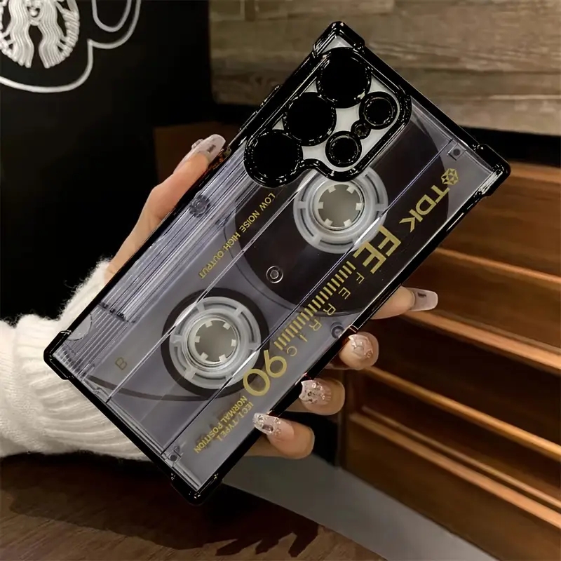 Retro Cassette Pattern Plating - Samsung Galaxy A55 评论和价格