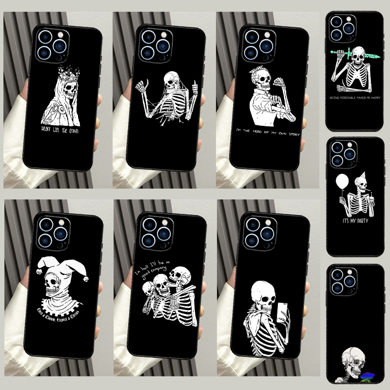 Funny Skeleton Skull Art Case  - Realme C67 评论和价格